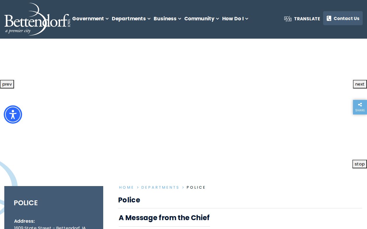 Scott County Bettendorf Police criminal records directory